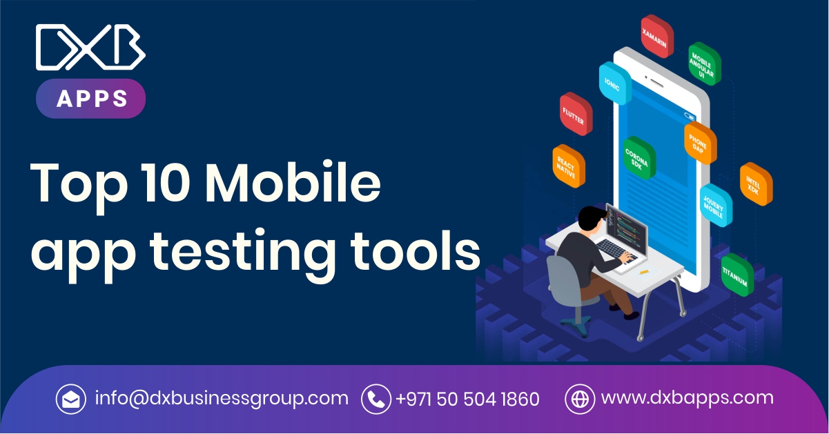 Top 10 Mobile app testing tools