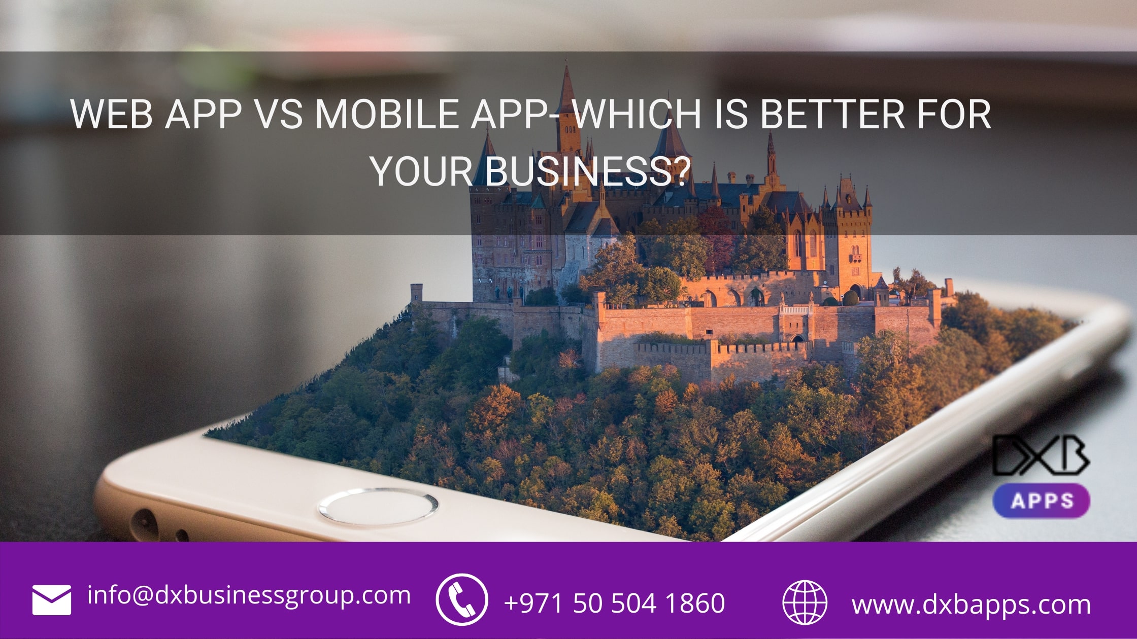 Web app vs Mobile app- which is better for your business