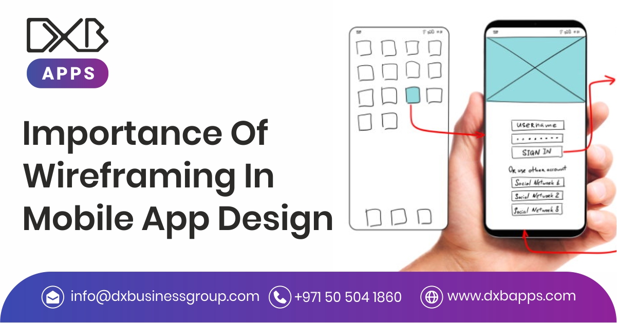 Importance of Wireframing in Mobile App Design