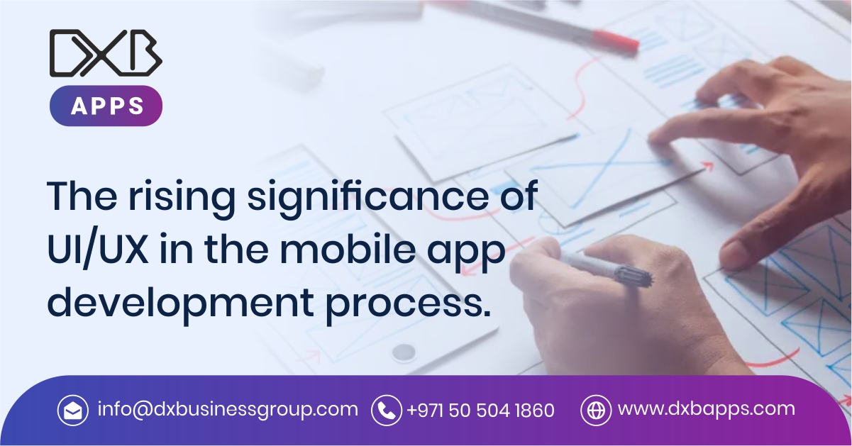 The rising significance of UI/UX in the mobile app development process