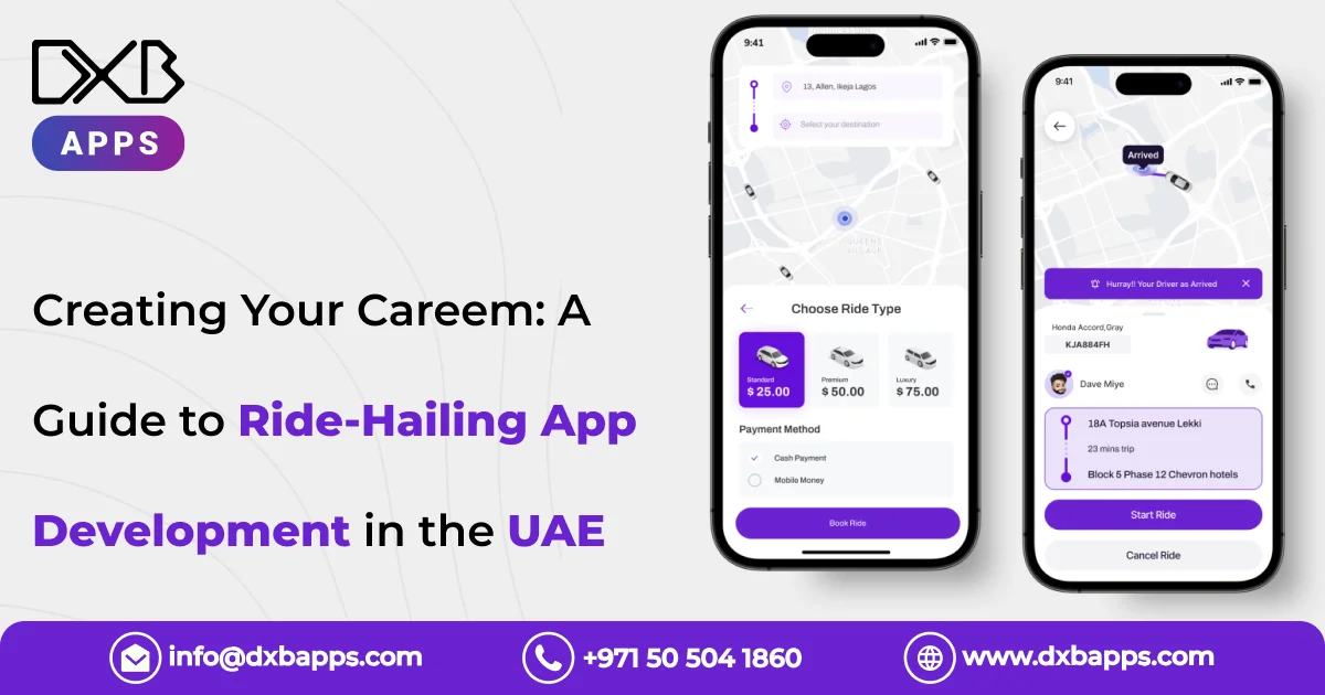 Creating Your Careem: A Guide to Ride-Hailing App Development in the UAE