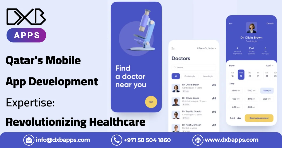 DXB Apps Healthcare app development in Qatar 