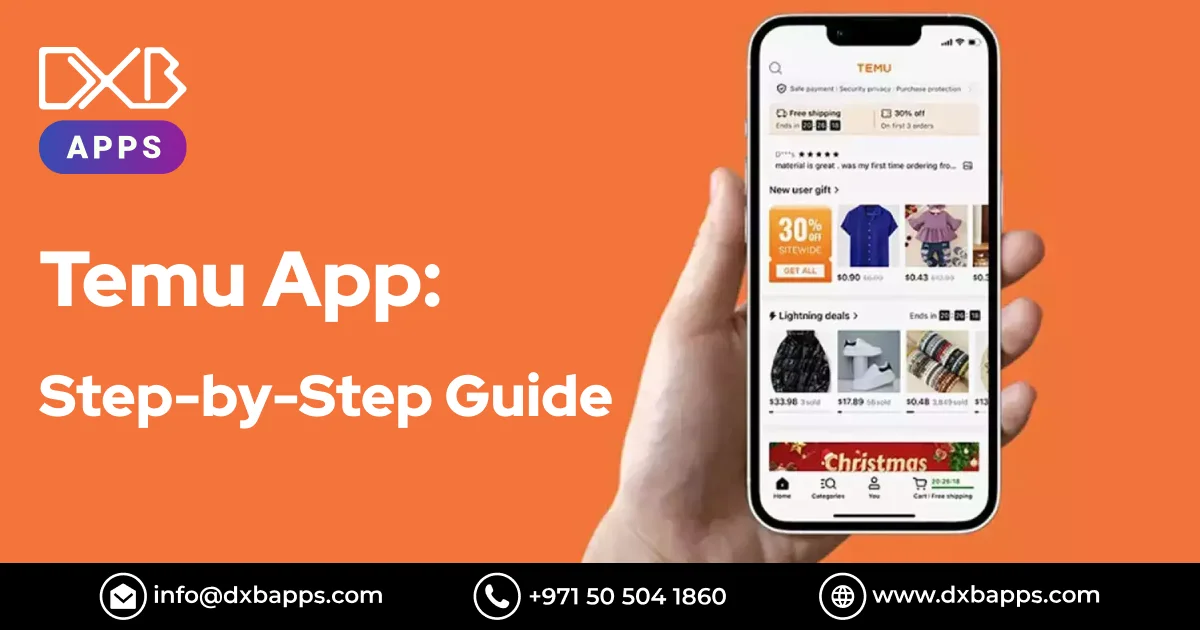 Temu App: Step-by-Step Guide - DXB Apps