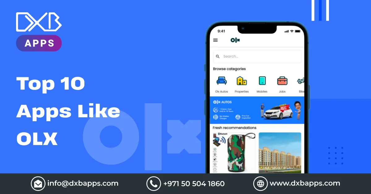 Top 10 Apps Like OLX - DXB APPS