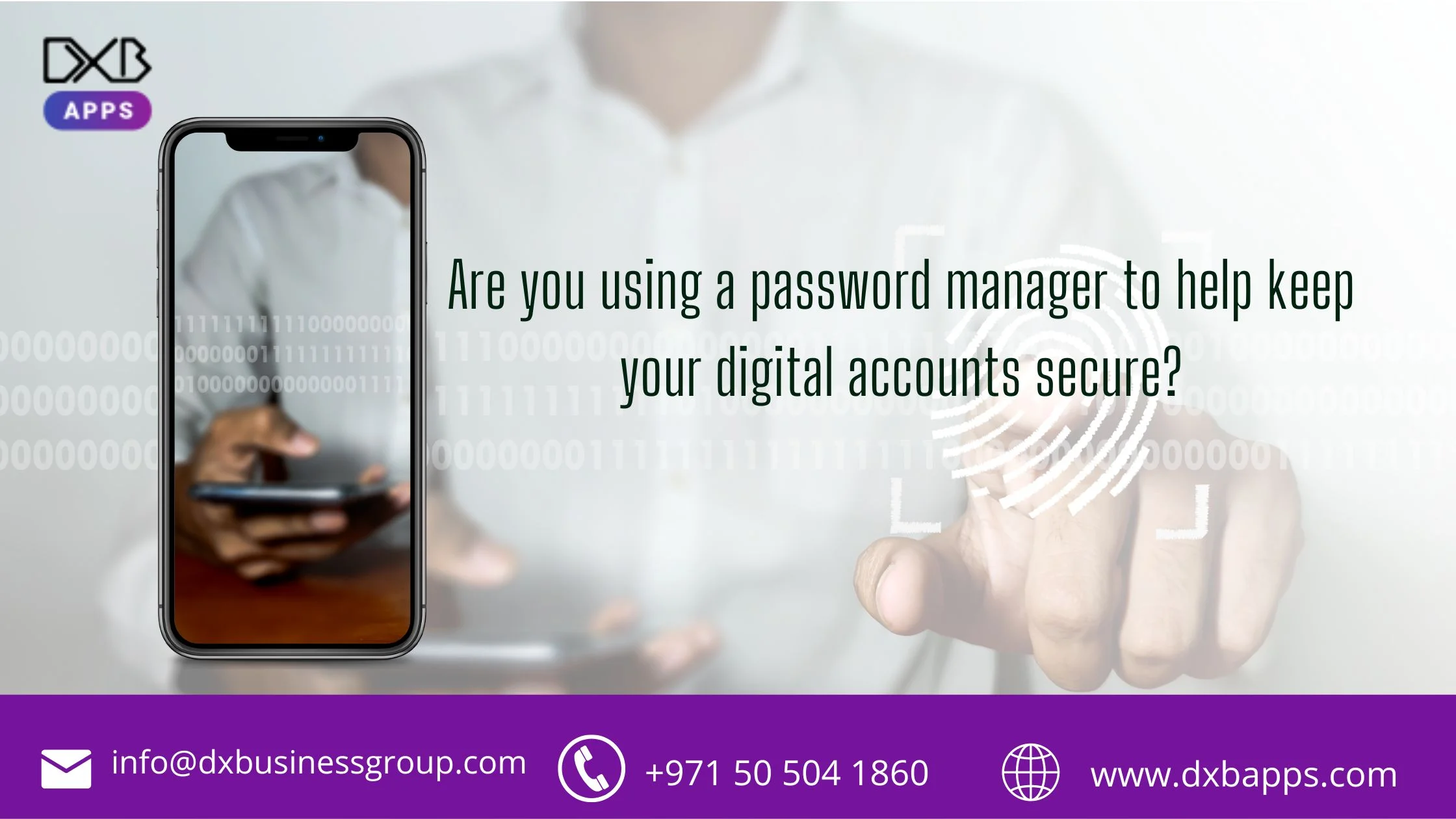 Are you using a password manager to help keep your digital accounts secure?