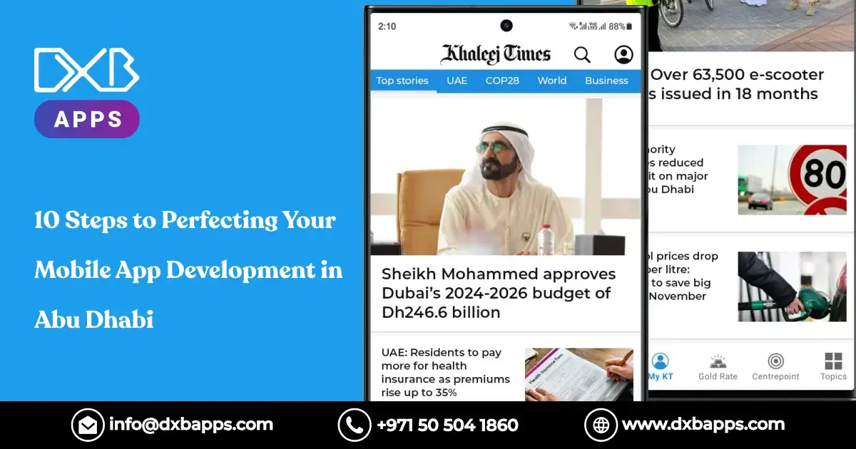 Understand The Strategies Involved To Build A News App Like Khaleej Times In Dubai