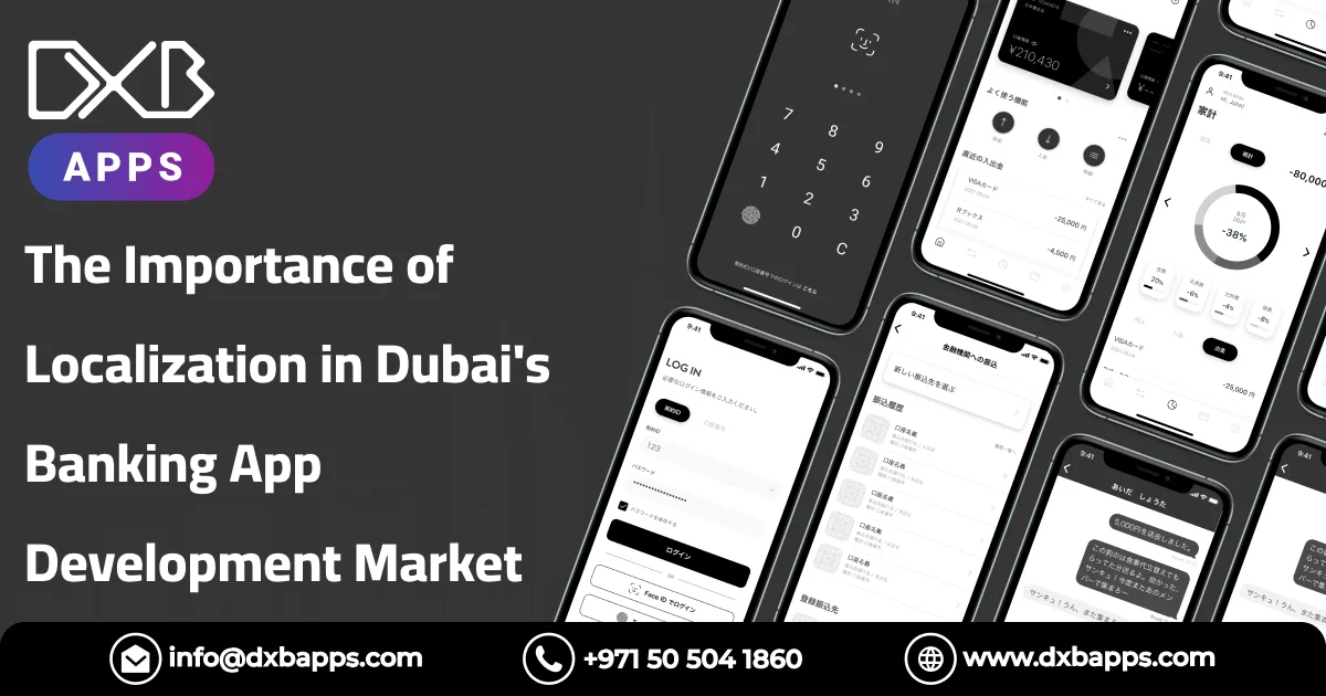 The Importance of Localization in Dubai's Banking App Development Market