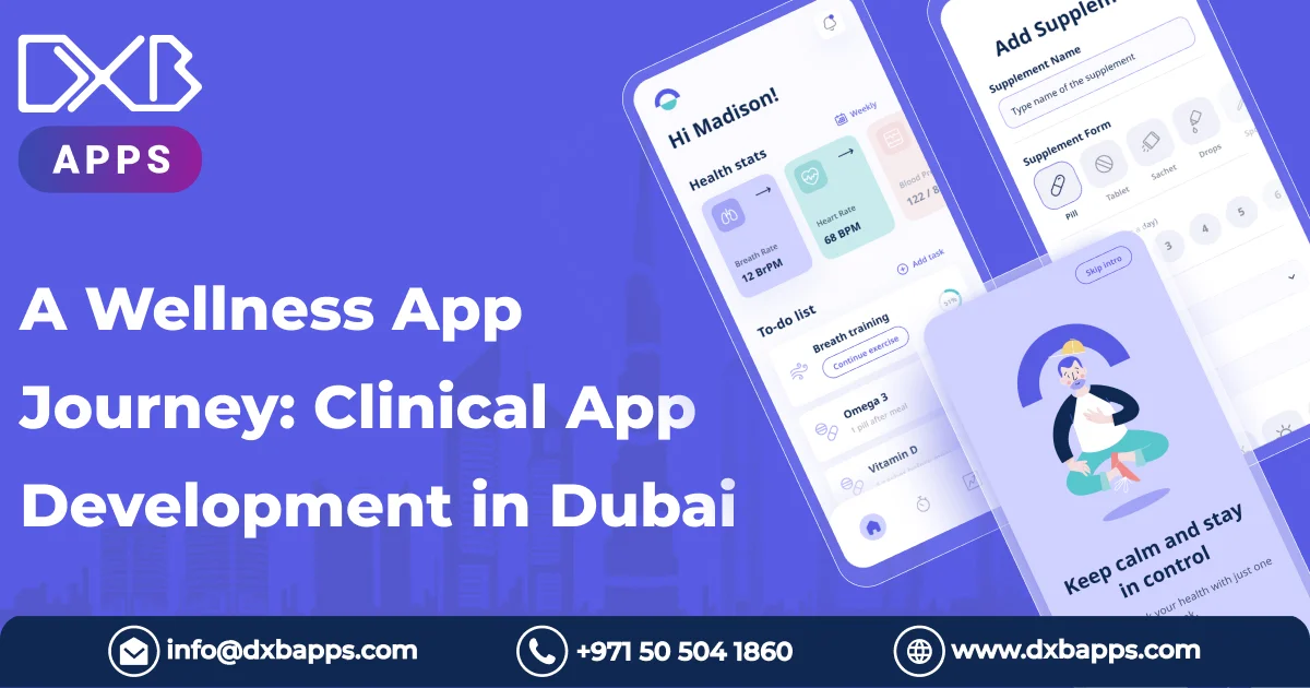 A Wellness App Journey: Clinical App Development in Dubai