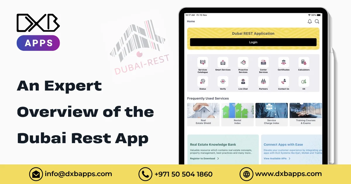 An Expert Overview of the Dubai Rest App - DXB Apps