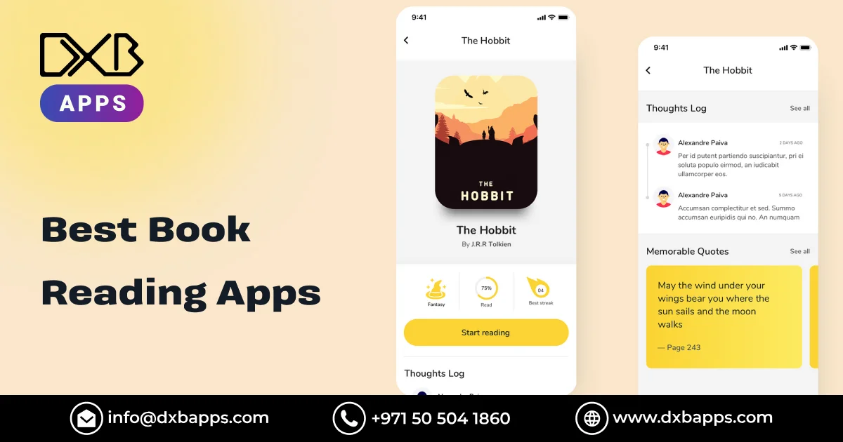 Best Book Reading Apps - DXB Apps