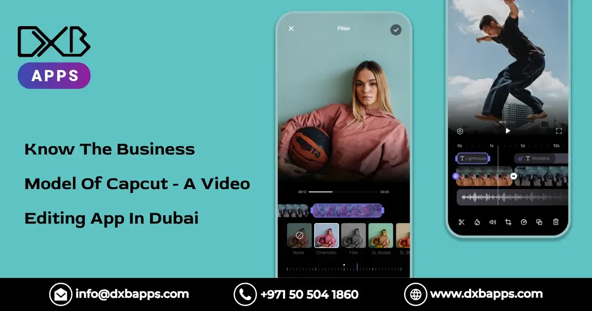 Know The Business Model Of Capcut - A Video Editing App In Dubai