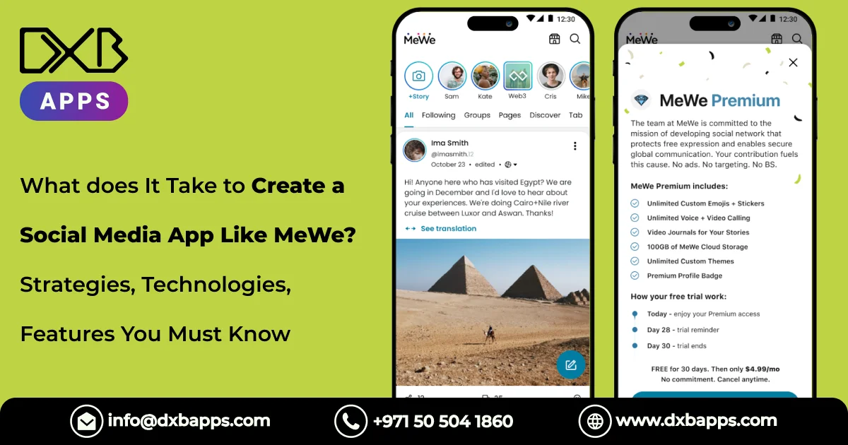 What does It Take to Create a Social Media App Like MeWe? Strategies, Technologies, Features You Mus