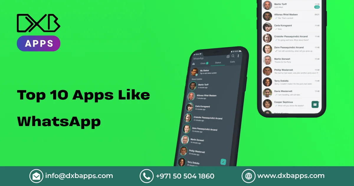 Top 10 Apps Like WhatsApp - DXB Apps