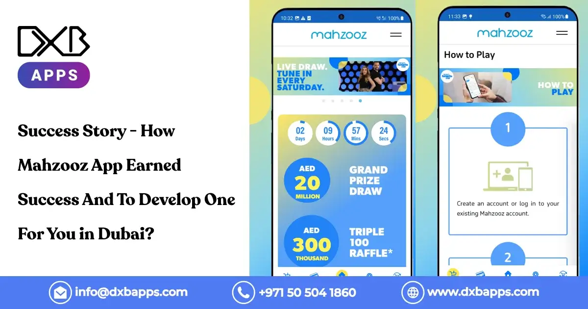 Success Story - How Mahzooz App Earned Success And To Develop One For You in Dubai?
