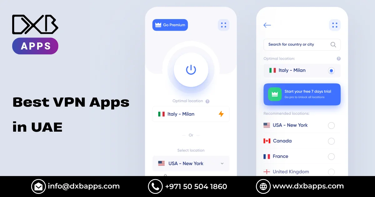 Best VPN Apps in UAE - DXB Apps