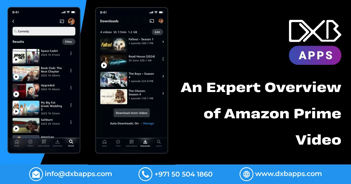 An Expert Overview of Amazon Prime Video - DXB Apps