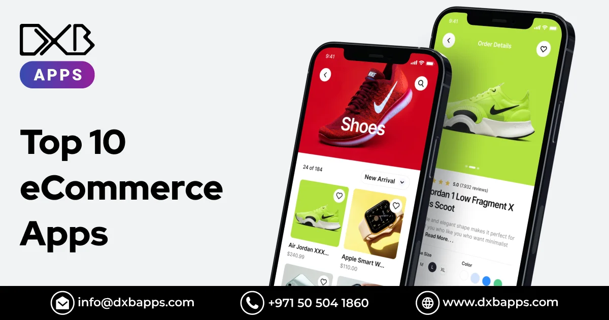 Top 10 eCommerce Apps - DXB Apps