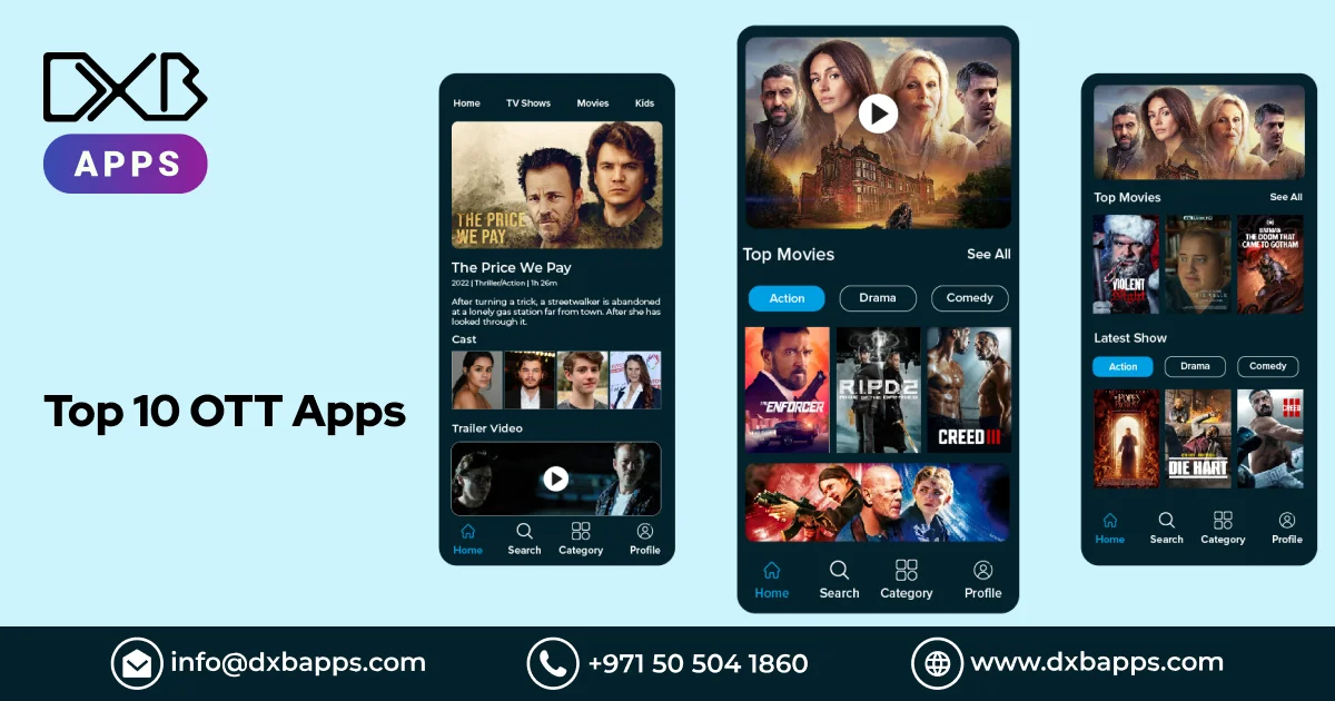 Top 10 OTT Apps