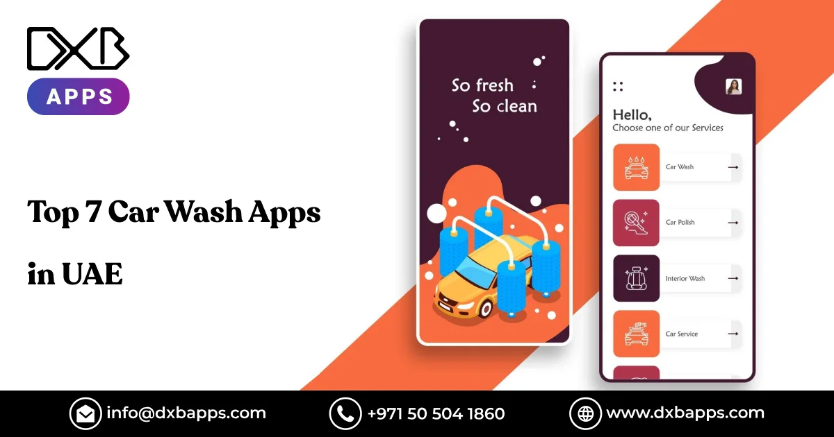 Top 7 Car Wash Apps in UAE - DXB APPS