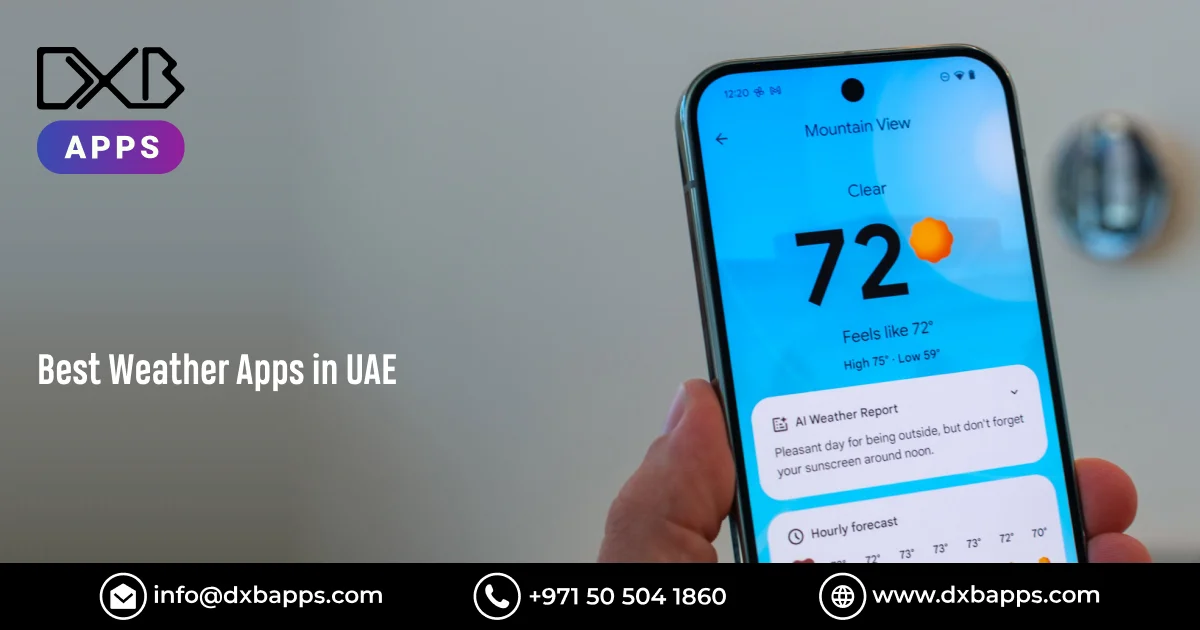 Best Weather Apps in UAE - DXB Apps