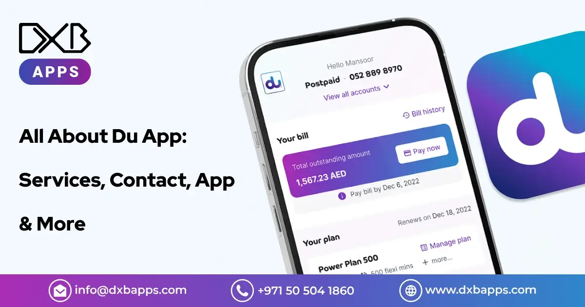All About Du App: Services, Contact, App & More - DXB Apps