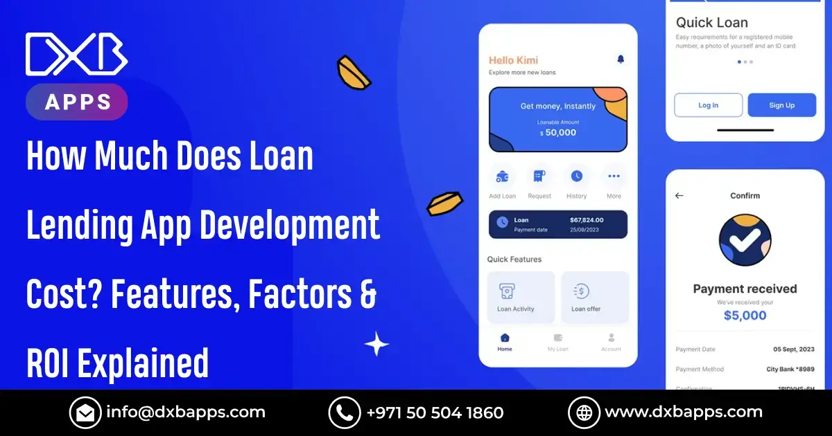 Loan Lending App Development Cost