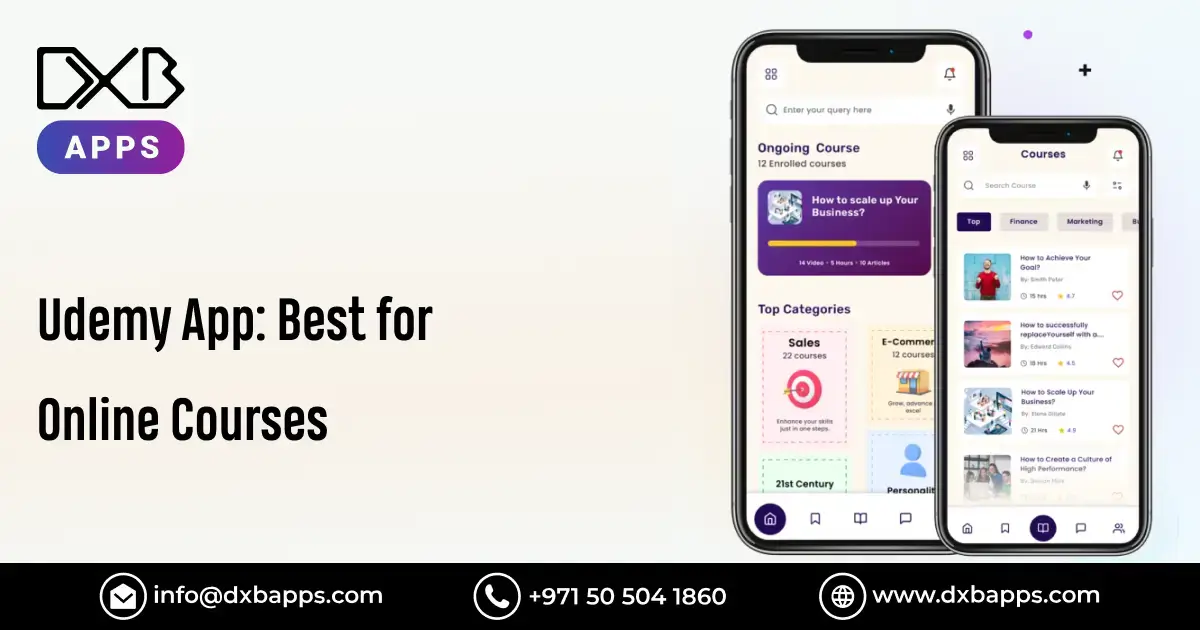 Udemy app