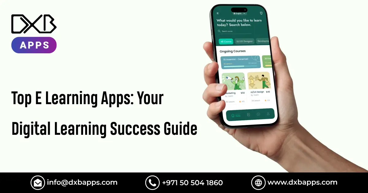 e learning app​s