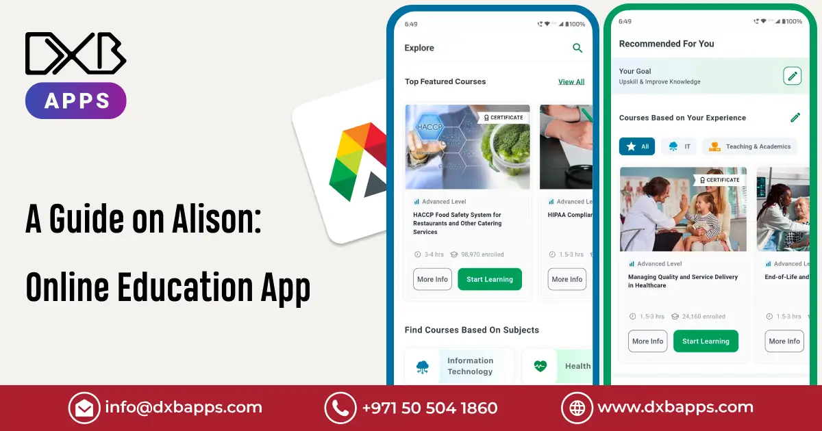 A Guide on Alison: Online Education App