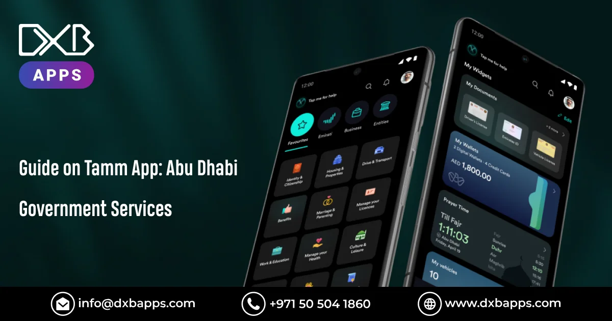 Guide on Tamm App: Abu Dhabi Government Services - DXB Apps