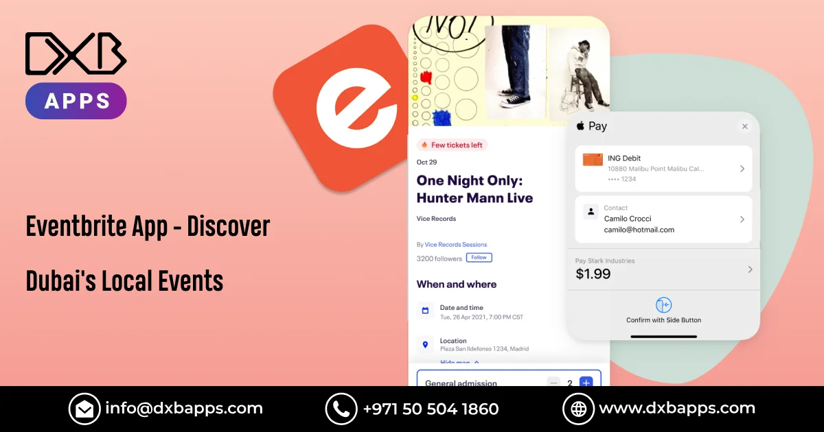 Eventbrite App - Discover Dubai's Local Events - DXB Apps