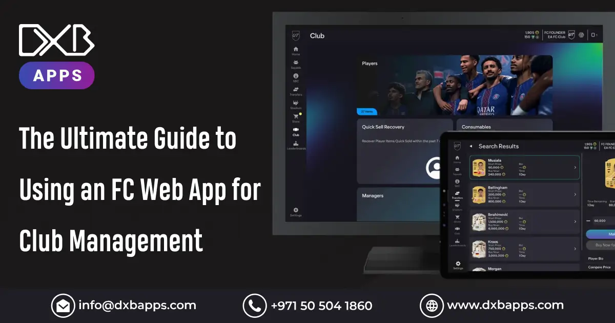 FC Web App