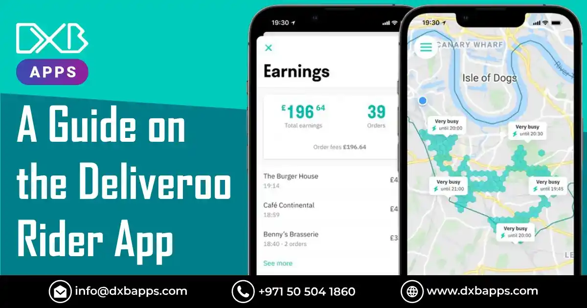 A Guide on the Deliveroo Rider App