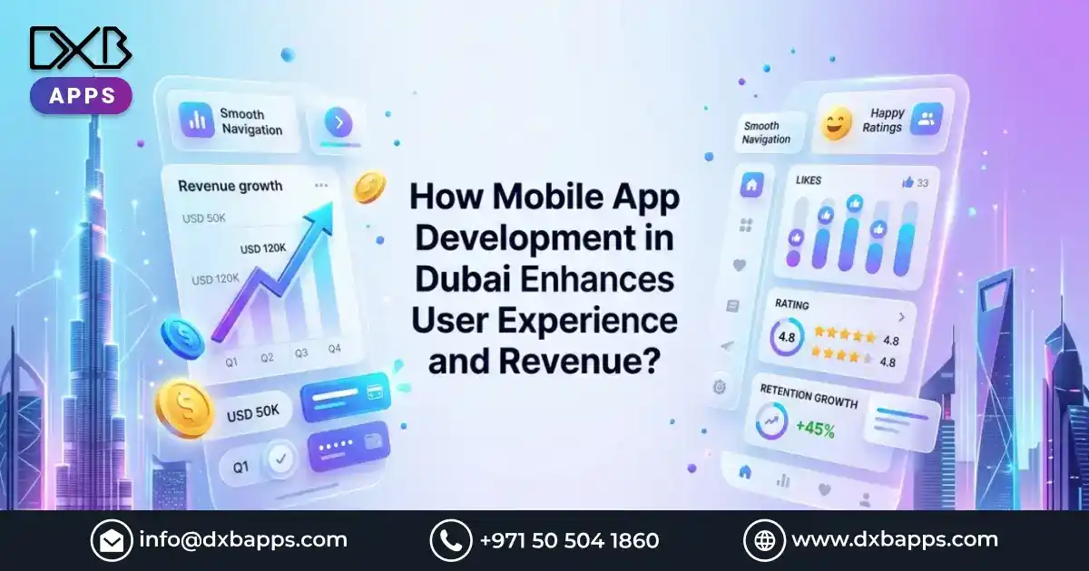 Mobile app development in Dubai enhancing user experience and increasing business revenue