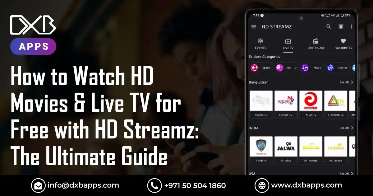 How to Watch HD Movies & Live TV for Free with HD Streamz: The Ultimate Guide