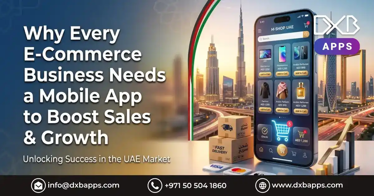 Why Every E-Commerce Business Needs a Mobile App to Boost Sales and Growth? 