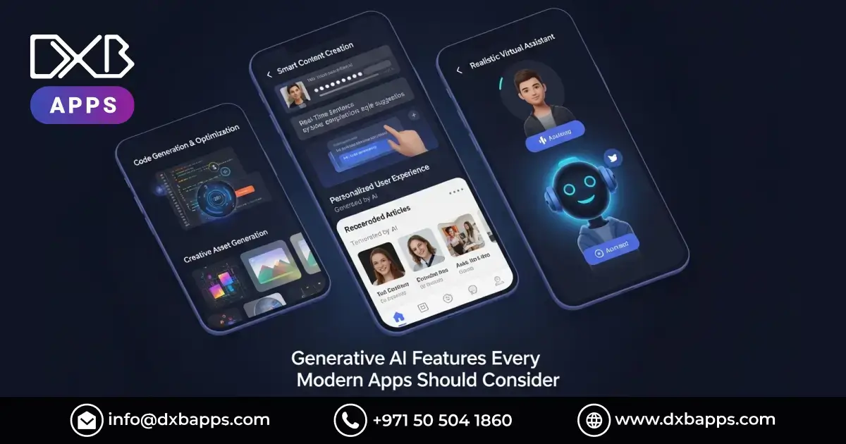 Generative AI Features Every Modern App Should Consider