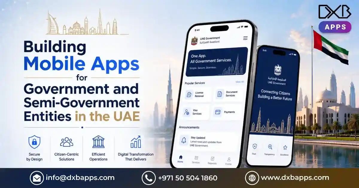 Mobile Apps for Government Entities in UAE
