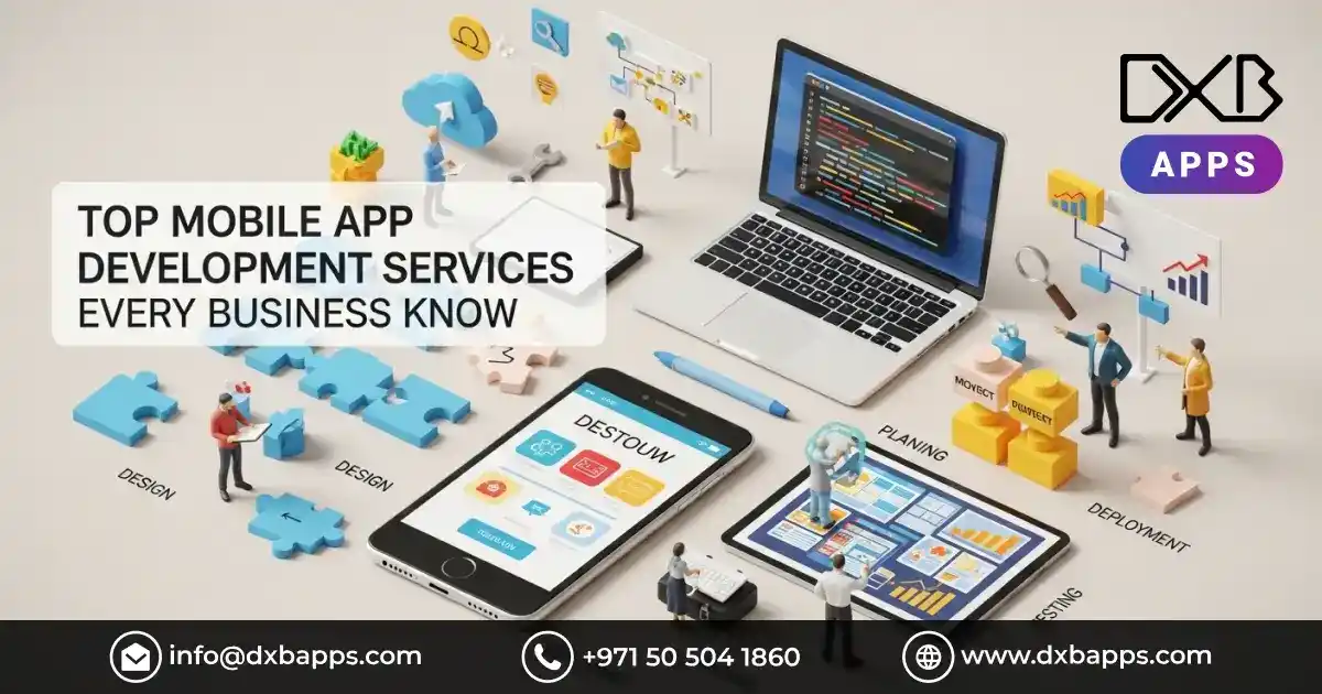 Top Mobile App Development Services Every Business Should Know in 2026