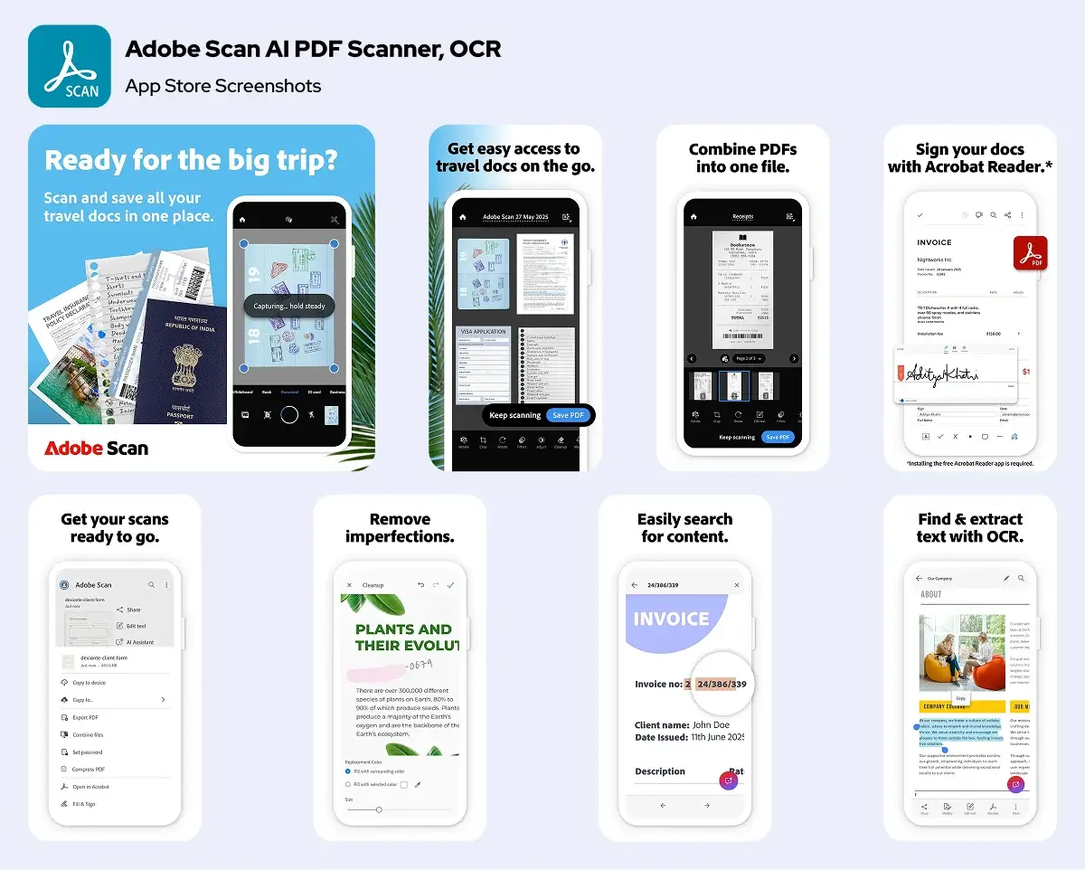 Adobe Scan App