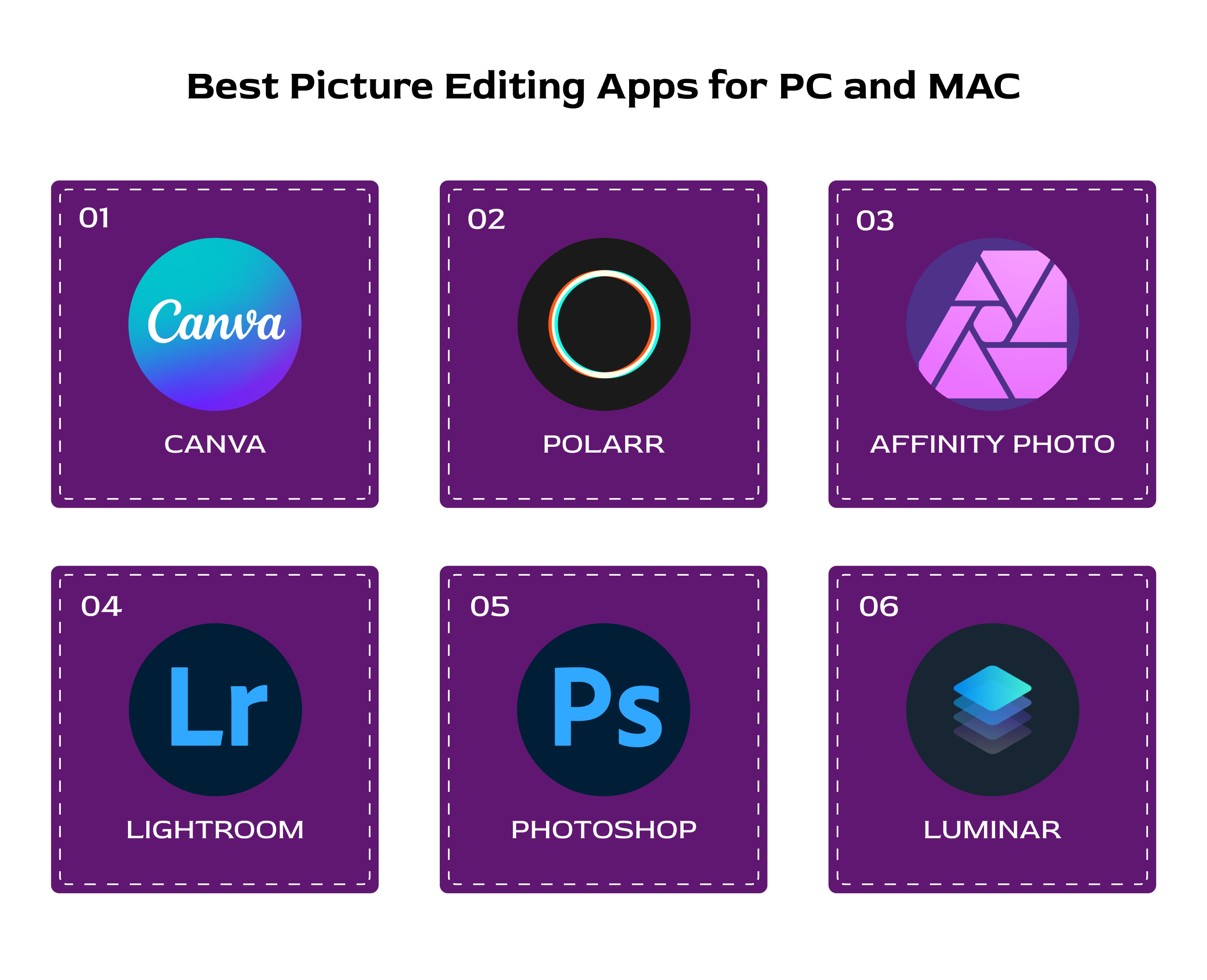 Best Picture Editing Apps for PC and MAC