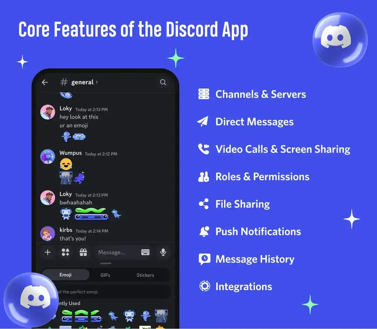 Features of discord app