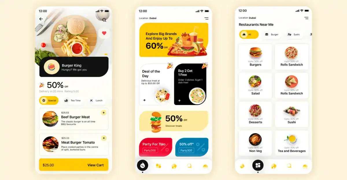 Food Delivery App in UAE