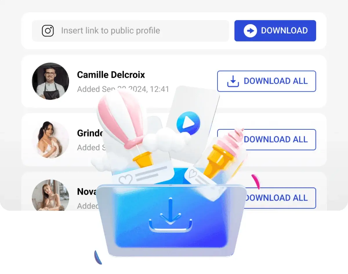 Inflact Downloader