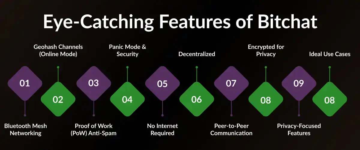 Key Features of Bitchat