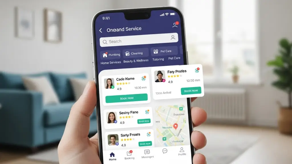 On-Demand Service Booking App