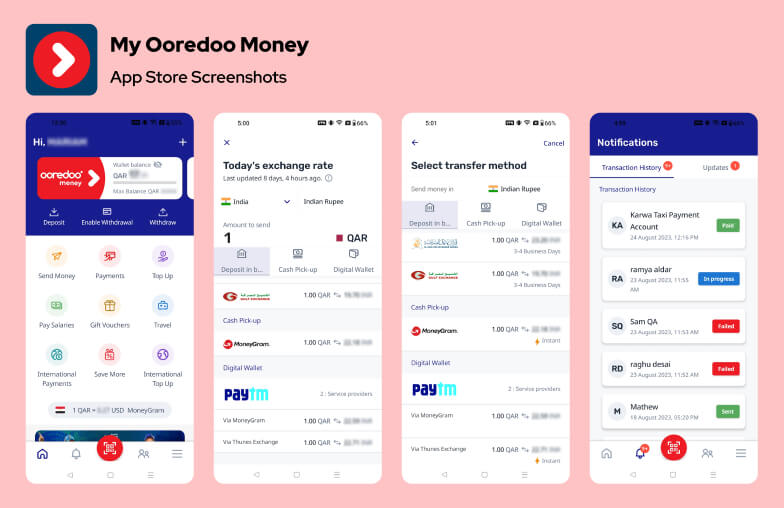 Ooredoo Money App