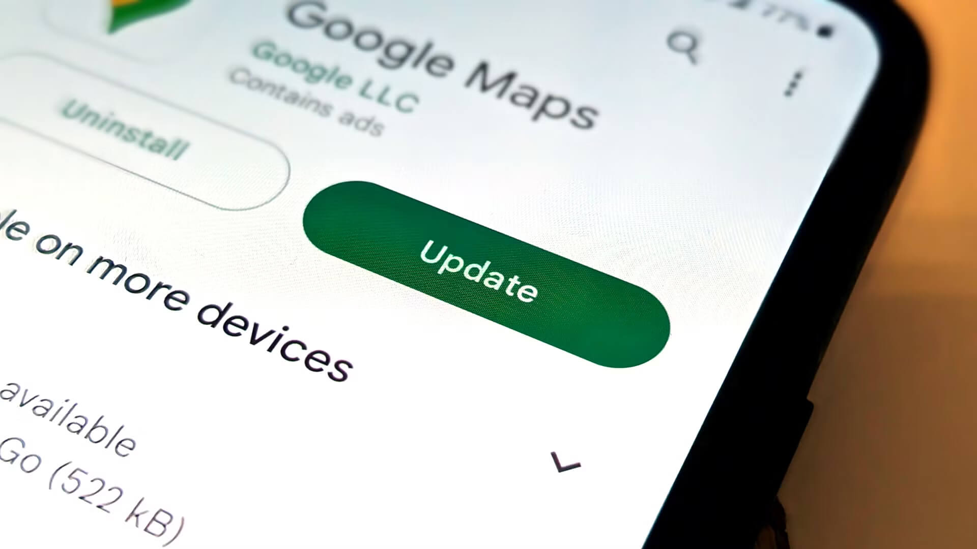 Play Store App Update