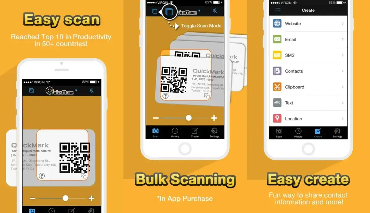 QR Code Reader QuickMark
