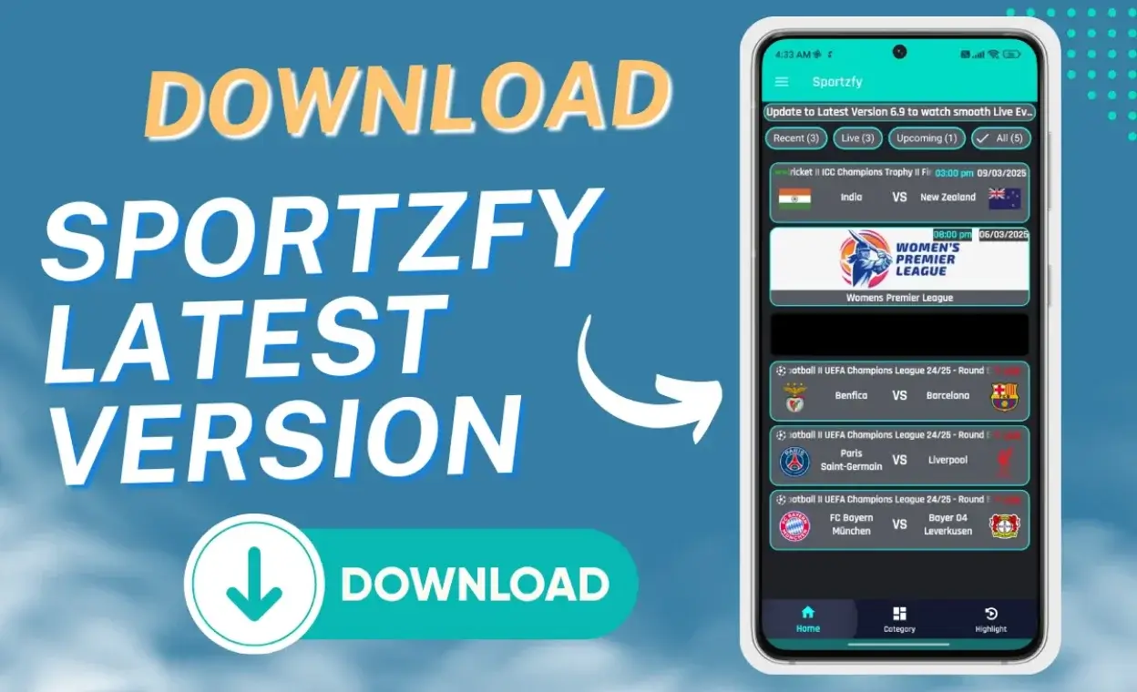 Sportzfy App
